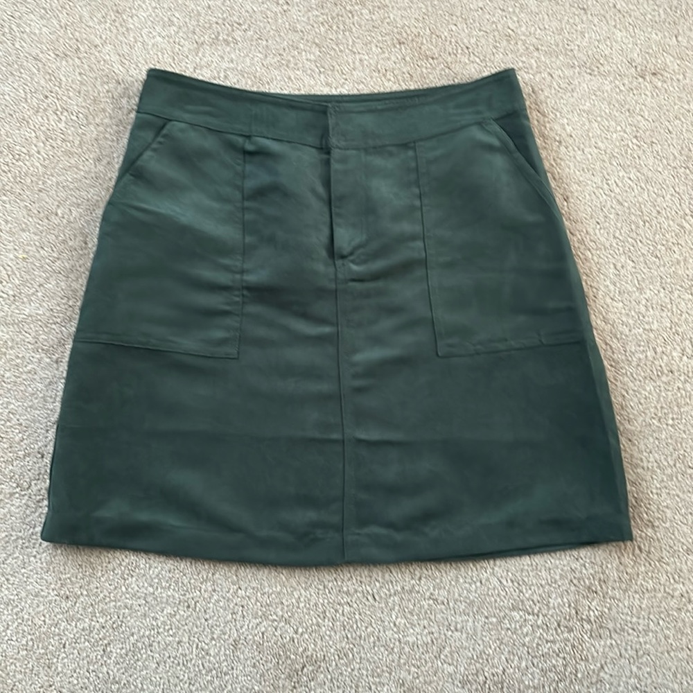 Green skirt